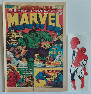 Photo of Mighty World Of Marvel Issue 2 (With Free Spiderman Transfer)