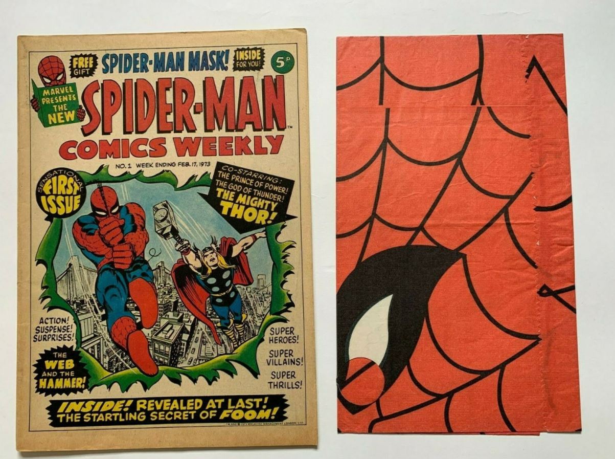 Photo of Spiderman Comics Weekly Issue 1 (With Free Mask)